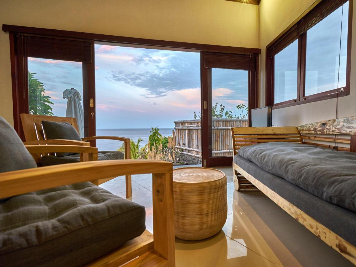 Villa Mimpi Manis Infinity Pool&180°Ocean View 아메드 외부 사진